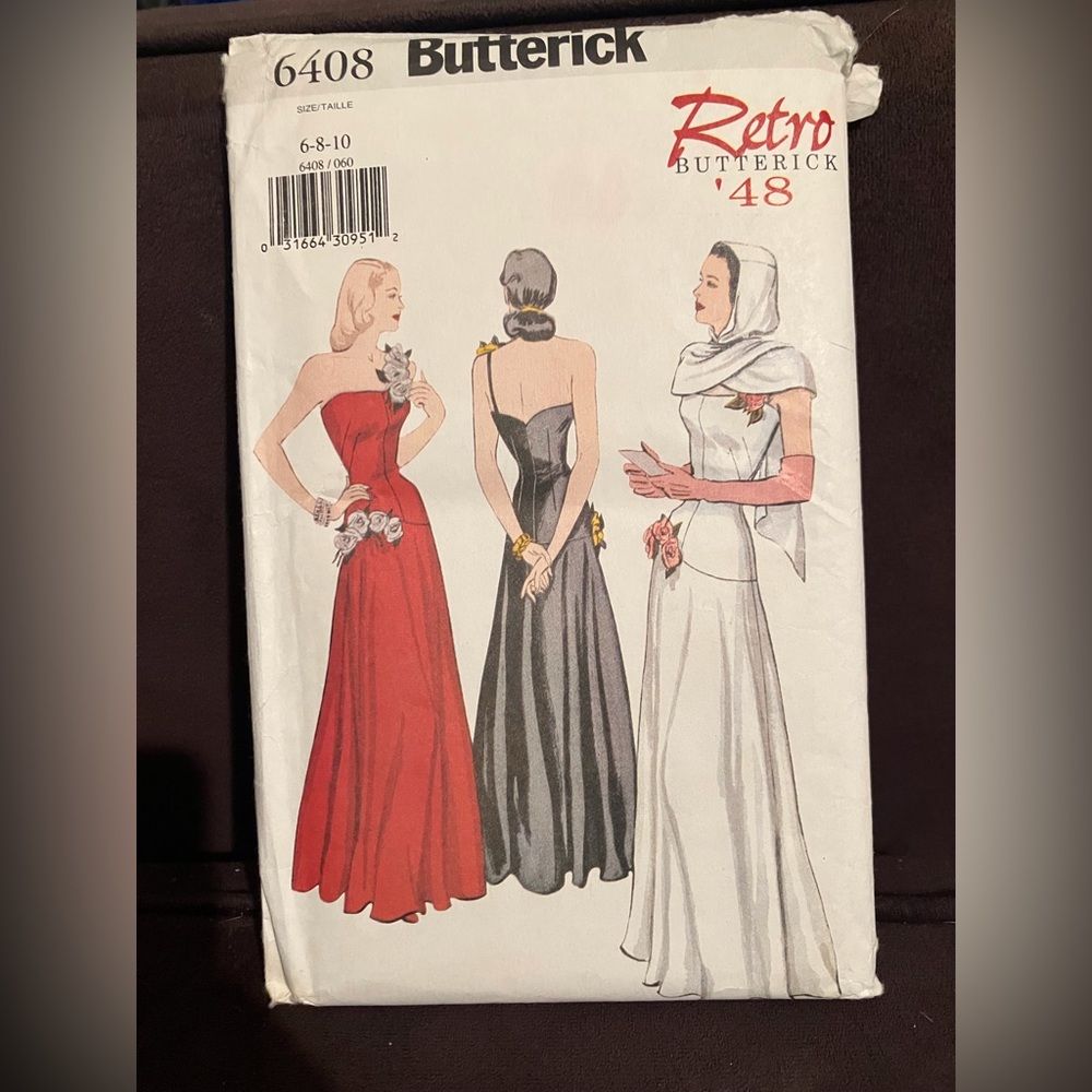 Butterick Gown Sewing pattern